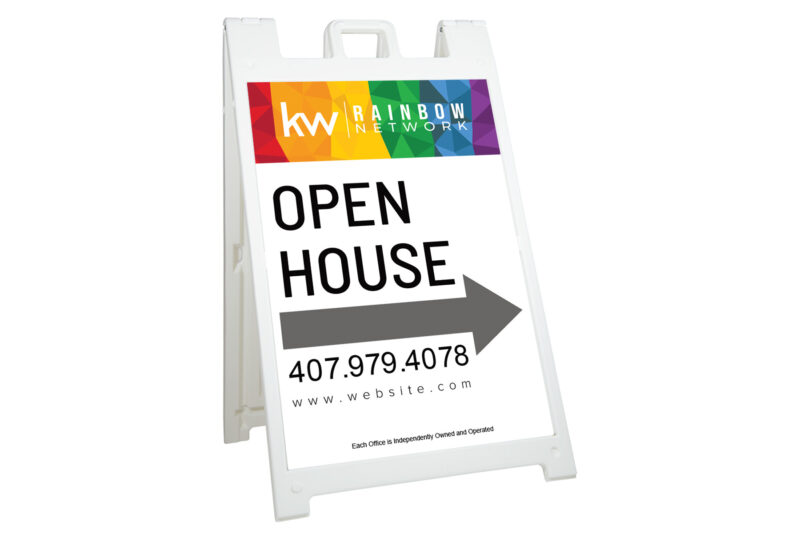 KWRN | 24x36 Signicade® Deluxe A-Frame signs