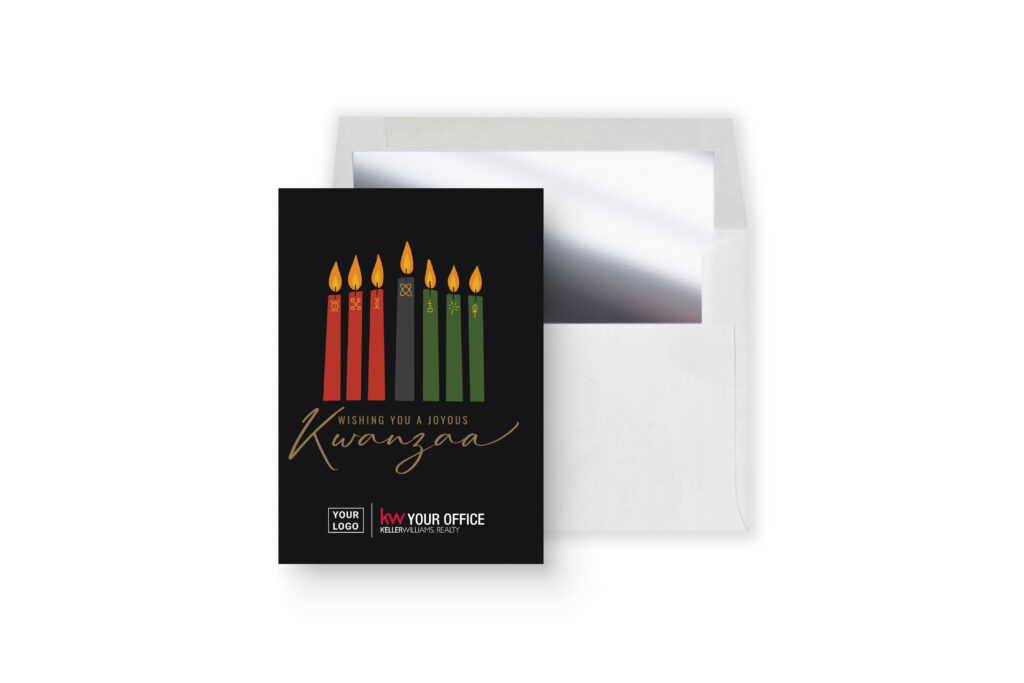 Holiday Greeting Cards - Wishing You A Joyous Kwanzaa