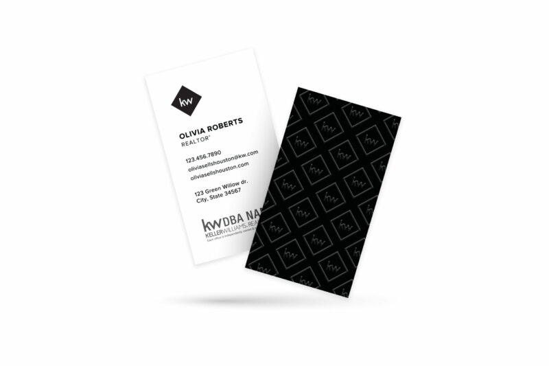 Design Your Own Vertical Business Card
