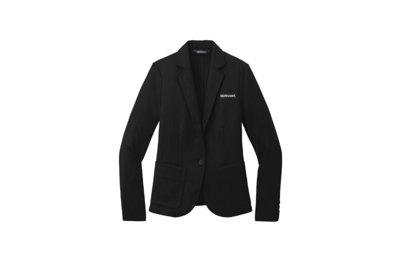 Serhant | Women’s Relaxed Knit Blazer - Image 2