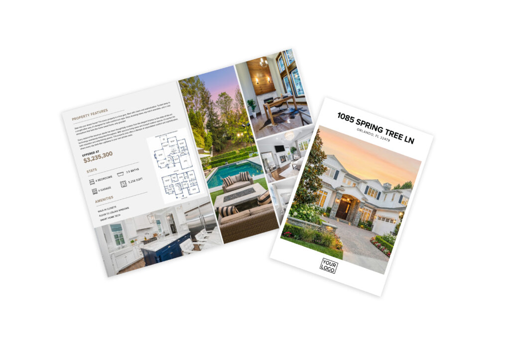 Keller Williams | 8.5 x 11 Property Listing Option 4